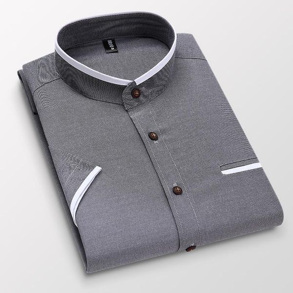 men's casual shirts summer cotton slim fit design short sleeve man fashion clothing male business blouse dress, White;black
men's casual shirts summer cotton slim fit design short sleeve man fashion clothing male business blouse dress, White;black