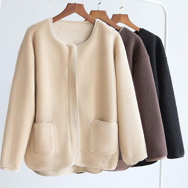 women's fur & faux autumn winter warm coat women thick teddy jacket ladies casual plush bear coats and jackets zipper, Black
women's fur & faux autumn winter warm coat women thick teddy jacket ladies casual plush bear coats and jackets zipper, Black