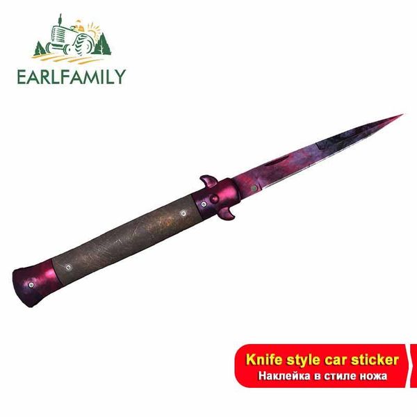 earlfamily 13cm x 6.6cm for stiletto knife dopplera car stickers motorcycle scratch proof bumper windows trunk suv van decal wmtumq
earlfamily 13cm x 6.6cm for stiletto knife dopplera car stickers motorcycle scratch proof bumper windows trunk suv van decal wmtumq