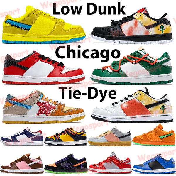 low running shoes men women classic sneakers fashion dunk chicago university red tie-dye black white pine green yellow orange bear trainers
low running shoes men women classic sneakers fashion dunk chicago university red tie-dye black white pine green yellow orange bear trainers