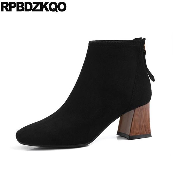 boots black size 34 square toe winter chunky autumn women ankle medium heel vintage booties shoes fall block suede fur short
boots black size 34 square toe winter chunky autumn women ankle medium heel vintage booties shoes fall block suede fur short