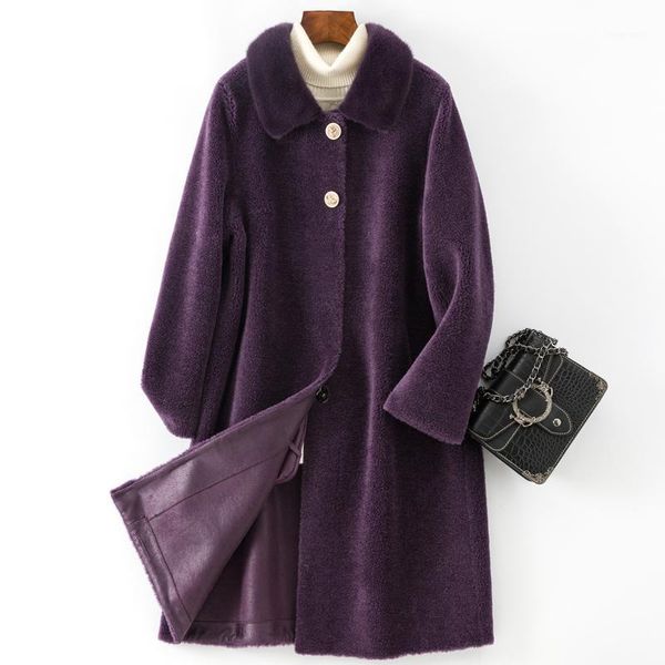 100% real wool fur coat collar female fur jacket simple slim women coats sheep shearing coat casacos feminino zjt6791, Black
100% real wool fur coat collar female fur jacket simple slim women coats sheep shearing coat casacos feminino zjt6791, Black