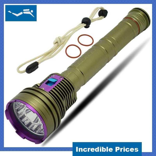 12x xm-l l2 underwater scuba diving 30000 lumens led dive lanterna waterproof diver torch lamp by 18650/26650 battery1
12x xm-l l2 underwater scuba diving 30000 lumens led dive lanterna waterproof diver torch lamp by 18650/26650 battery1