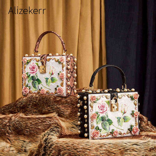 evening bags snakeskin pattern box evening clutch bags women elegant retro 3d flowers diamonds wedding purse ladies pearls shoulder bag 2203
evening bags snakeskin pattern box evening clutch bags women elegant retro 3d flowers diamonds wedding purse ladies pearls shoulder bag 2203