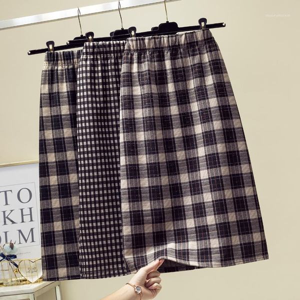 skirts 3 colors japanese style high elastic waist long woman 2021 autumn winter plaid a-line knitted womens1, Black
skirts 3 colors japanese style high elastic waist long woman 2021 autumn winter plaid a-line knitted womens1, Black