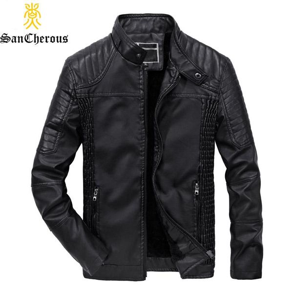 2021 men fur liner leather jacket winter outerwear motorcycle men thick windproof warm fashion coat, Black
2021 men fur liner leather jacket winter outerwear motorcycle men thick windproof warm fashion coat, Black
