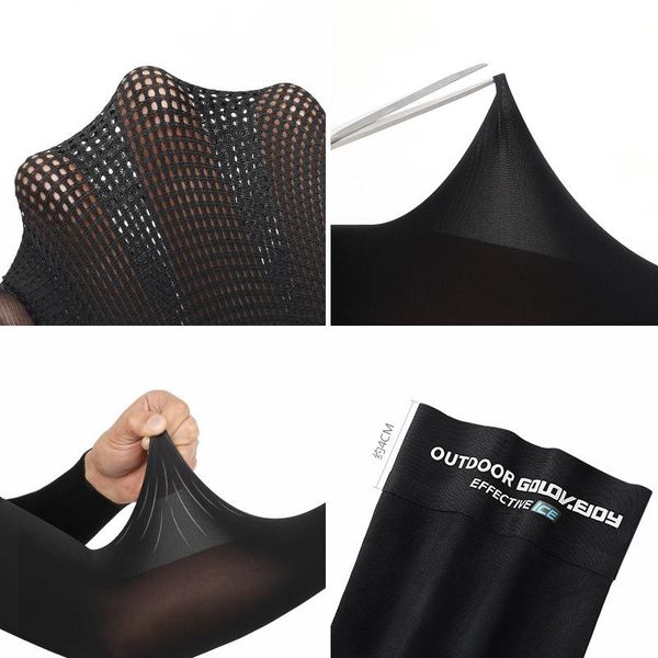 ice silk sunscreen sleeves summer men women running riding seamless arm guards outdoor sports basketball stitching ice elbow pad wmtycc, Black
ice silk sunscreen sleeves summer men women running riding seamless arm guards outdoor sports basketball stitching ice elbow pad wmtycc, Black