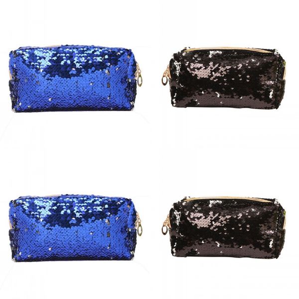 women portable fashion cosmetic bags high capacity ladies pure color mermaid sequins make up storage bag 7st j2
women portable fashion cosmetic bags high capacity ladies pure color mermaid sequins make up storage bag 7st j2