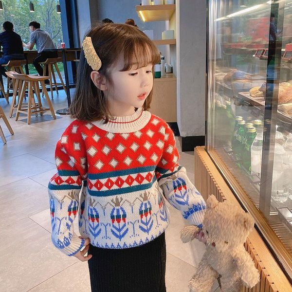 pullover 2021 cool baby girl boys casual sweater children's knitted woolen autumn/winter kids cute hedging vintage jacquard warm thicke, Blue
pullover 2021 cool baby girl boys casual sweater children's knitted woolen autumn/winter kids cute hedging vintage jacquard warm thicke, Blue