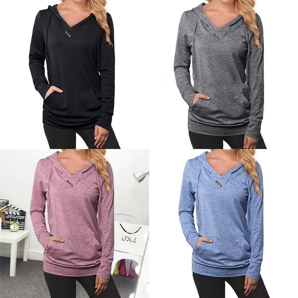 autumn new fashion women clothes pink solid button long sleeved sweatshirts loose plus size casual hoodies coat streetwear q0105, Black
autumn new fashion women clothes pink solid button long sleeved sweatshirts loose plus size casual hoodies coat streetwear q0105, Black