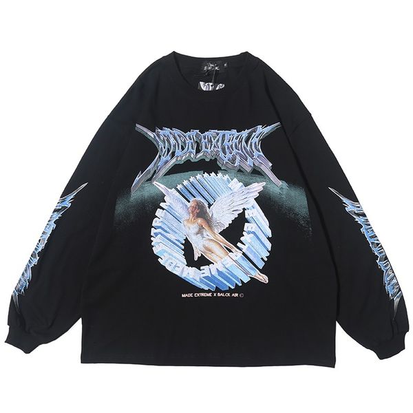 2020 men hip hop t shirt streetwear print harajuku tshirt loose hiphop t-shirt oversize cotton tees long sleeve, White;black
2020 men hip hop t shirt streetwear print harajuku tshirt loose hiphop t-shirt oversize cotton tees long sleeve, White;black