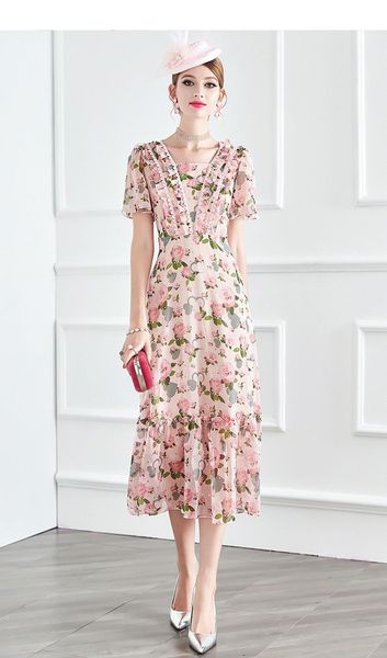 french square collar lotus leaf edge light maturity temperament sweet stamping love broken flower chiffon dress 2020 summer new style, Black;gray
french square collar lotus leaf edge light maturity temperament sweet stamping love broken flower chiffon dress 2020 summer new style, Black;gray