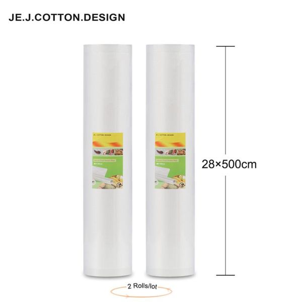 2 roll 28*500 cm vacuum bags for storage wrapper film vacuum packer bags promotions 28*500cm for packing machine
2 roll 28*500 cm vacuum bags for storage wrapper film vacuum packer bags promotions 28*500cm for packing machine