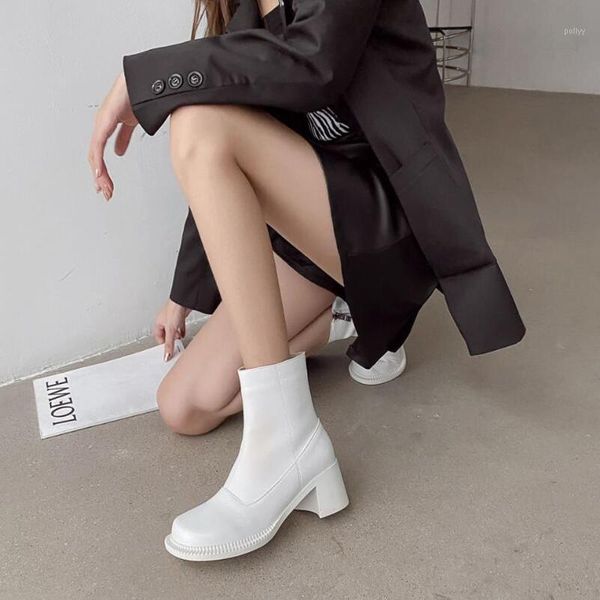 boots platform jelly women ankle white fall shoes thick cool short heel fashion 2021 autumn ymb2841, Black
boots platform jelly women ankle white fall shoes thick cool short heel fashion 2021 autumn ymb2841, Black