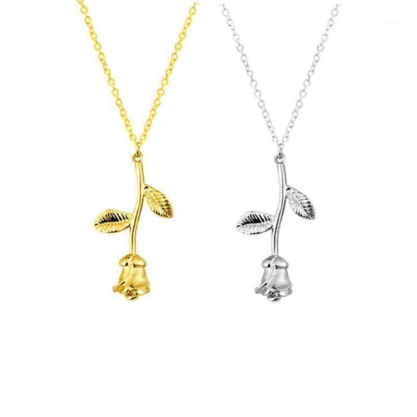 chains delicate gold silver color couple rose flower pendant necklace for women men stainless steel chain choker statement boho jewelry1
chains delicate gold silver color couple rose flower pendant necklace for women men stainless steel chain choker statement boho jewelry1