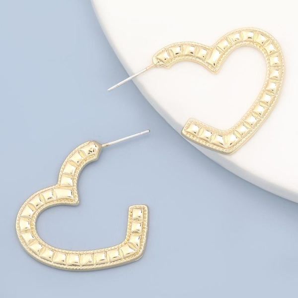 stud fahion heart hollow earrings simple chic geometrical gold metal earring 2021 women party jewelry accessories gifts, Golden;silver
stud fahion heart hollow earrings simple chic geometrical gold metal earring 2021 women party jewelry accessories gifts, Golden;silver