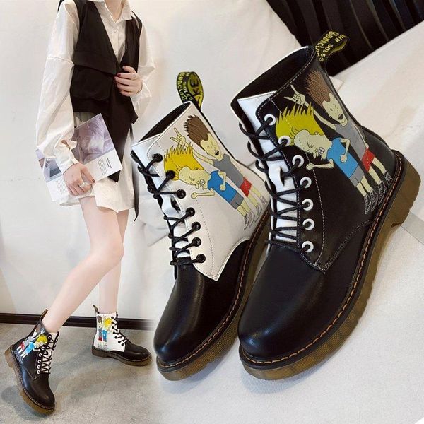 limited edition ankle boots graffiti women's autumn boots woman punk autumn goth shoes women motorcycl boots go go 201203, Black
limited edition ankle boots graffiti women's autumn boots woman punk autumn goth shoes women motorcycl boots go go 201203, Black