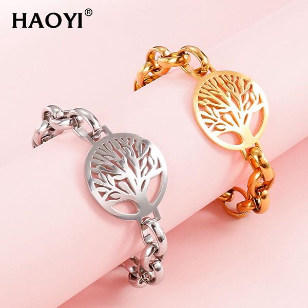 charm bracelets 10mm width fashion bracelet stainless steel 2 colour tree of life for women jewelry gifts to friend, Golden;silver
charm bracelets 10mm width fashion bracelet stainless steel 2 colour tree of life for women jewelry gifts to friend, Golden;silver