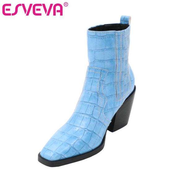 boots esveva 2021 ankle autumn winter platform women pu leather fashion motorcycle slip on black big size 34-43
boots esveva 2021 ankle autumn winter platform women pu leather fashion motorcycle slip on black big size 34-43