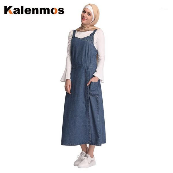 long skirts for women denim suspender skirt jeans skirt blue casual shoulder-straps front pocket overall islamic clothing1, Black
long skirts for women denim suspender skirt jeans skirt blue casual shoulder-straps front pocket overall islamic clothing1, Black