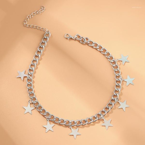 chokers arrivals gold metal hip hop chunky thick miami curb cuban star punk choker necklace for women chain jewelry1, Golden;silver
chokers arrivals gold metal hip hop chunky thick miami curb cuban star punk choker necklace for women chain jewelry1, Golden;silver