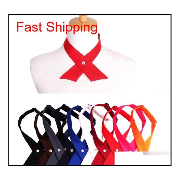 9 colors high-quality fashion cross tie bowknot personality school bow tie cross buckle tie shipping uqwjf, Blue;purple
9 colors high-quality fashion cross tie bowknot personality school bow tie cross buckle tie shipping uqwjf, Blue;purple
