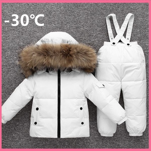 winter baby boy clothing set girl's thick down jacket warm kids snowsuits natural fur children outerwear coat+ pants y200901, Blue;gray
winter baby boy clothing set girl's thick down jacket warm kids snowsuits natural fur children outerwear coat+ pants y200901, Blue;gray