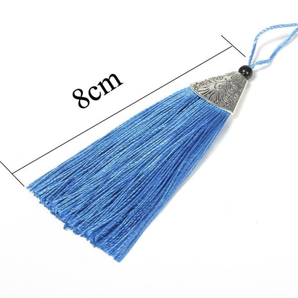 10pcs 8cm silk tassel with silver caps decorative tassels pendants diy earring charm and embellish curtain wedding decoration h bbysfh
10pcs 8cm silk tassel with silver caps decorative tassels pendants diy earring charm and embellish curtain wedding decoration h bbysfh