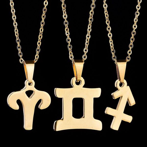 pendant necklaces 12 constellations stainless steel necklace for women meaningful birthday gift friend jewelry, Silver
pendant necklaces 12 constellations stainless steel necklace for women meaningful birthday gift friend jewelry, Silver