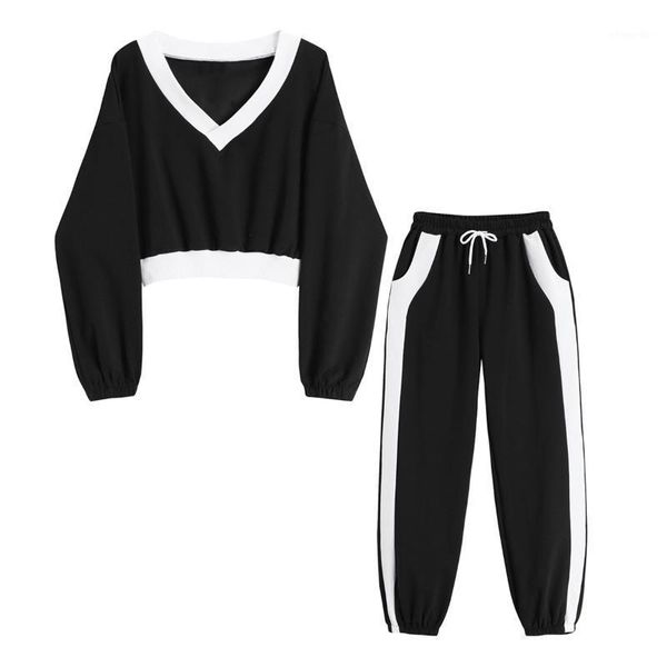 zcsmll wide leg pants big size two piece suit new v-neck long sleeve black loose fit women fashion tide spring autumn 2020 f25581, Gray
zcsmll wide leg pants big size two piece suit new v-neck long sleeve black loose fit women fashion tide spring autumn 2020 f25581, Gray