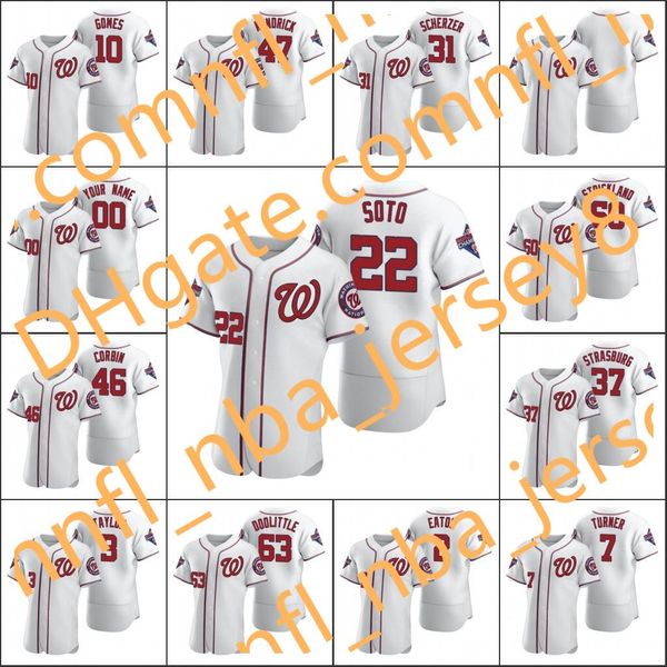 #31 max scherzer 37 stephen strasburg 22 juan soto men women youth custom white 2020 authentic jersey, Blue;black
#31 max scherzer 37 stephen strasburg 22 juan soto men women youth custom white 2020 authentic jersey, Blue;black