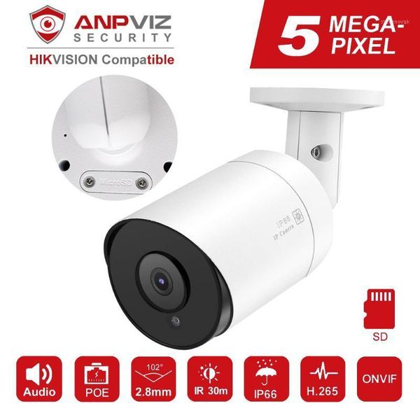 hikvision compatible anpviz 5mp ip camera poe outdoor/indoor 30m ir security camera with microphone audio onvif ip661
hikvision compatible anpviz 5mp ip camera poe outdoor/indoor 30m ir security camera with microphone audio onvif ip661