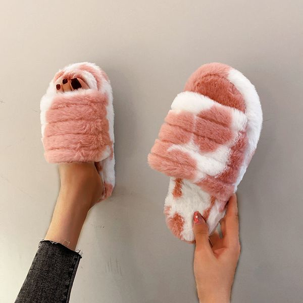 designer slipper fluffy winter indoor fur metal chain slippers house full furry soft fluffy plush platform flats heel non sl, Black
designer slipper fluffy winter indoor fur metal chain slippers house full furry soft fluffy plush platform flats heel non sl, Black