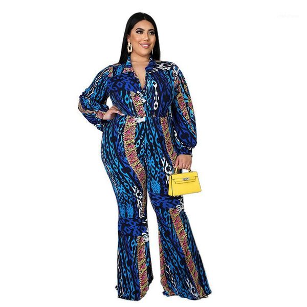 2020 autumn lady's multicolor printing jumpsuits casual female full sleeve t=turn-down collar bell-bottomed rompers selling1, Black;white
2020 autumn lady's multicolor printing jumpsuits casual female full sleeve t=turn-down collar bell-bottomed rompers selling1, Black;white