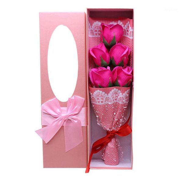decorative flowers & wreaths creative valentines day gift artificial bouquet 5pcs scented soap flower rose box decoration for wedding1
decorative flowers & wreaths creative valentines day gift artificial bouquet 5pcs scented soap flower rose box decoration for wedding1