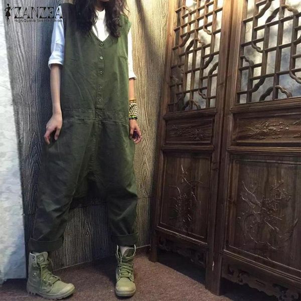 2020 zanzea linen overalls for women jumpsuits female sleeveless casual drop crotch rompers button pants woman pantalon palazzo1, Black;white
2020 zanzea linen overalls for women jumpsuits female sleeveless casual drop crotch rompers button pants woman pantalon palazzo1, Black;white