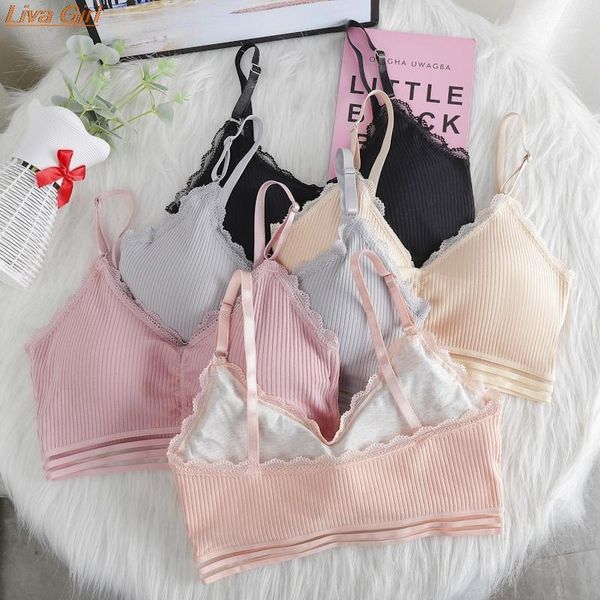 lace edge cotton beautiful back seamless bras for women push up bra no wire brassiere underwear lace bra thin underwear1, Black;white
lace edge cotton beautiful back seamless bras for women push up bra no wire brassiere underwear lace bra thin underwear1, Black;white