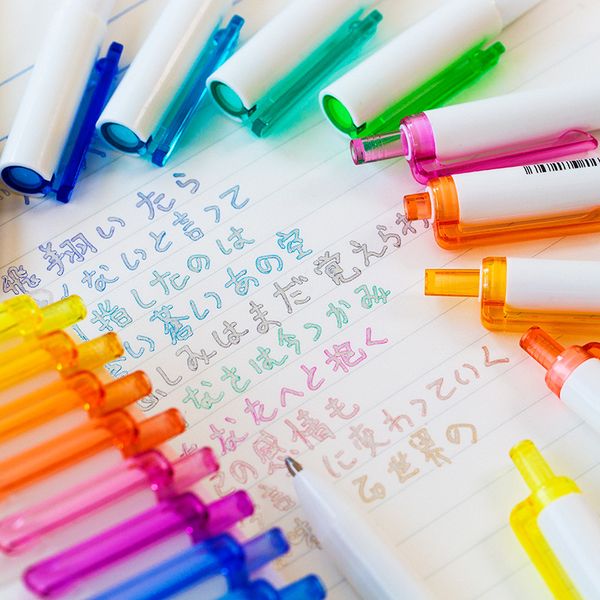 6/12 color outliner gel pens set 1.0mm ballpoint outliner marker double lines outliner art pen drawing journal diary stationery
6/12 color outliner gel pens set 1.0mm ballpoint outliner marker double lines outliner art pen drawing journal diary stationery