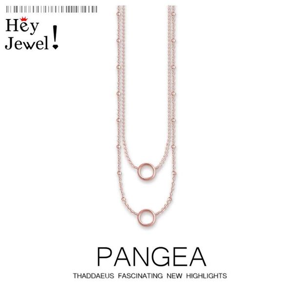 chains charm necklace rose color double chi,2021 brand strand fashion jewelry europe 925 sterling silver bijoux gift for women
chains charm necklace rose color double chi,2021 brand strand fashion jewelry europe 925 sterling silver bijoux gift for women