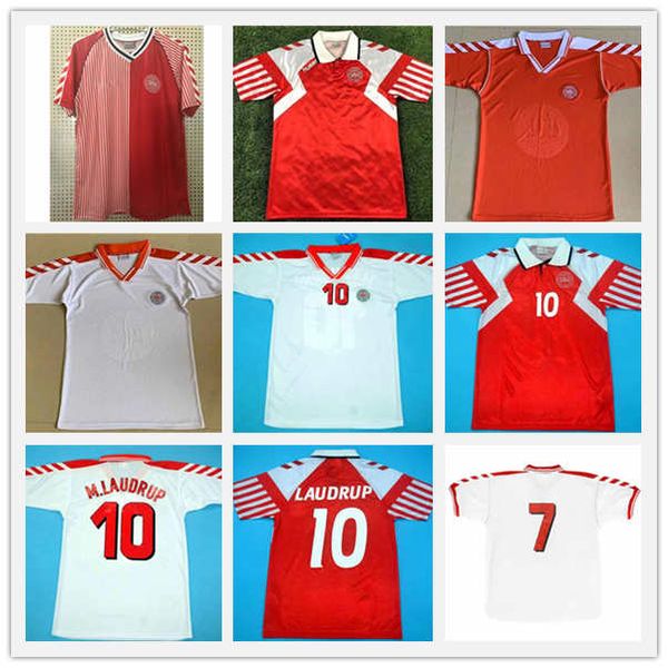 1986 1998 jørgensen b.laudrup home away football shirt short sleeve national team retro mens soccer jerseys denmark m.laudrup helveg, Black;yellow
1986 1998 jørgensen b.laudrup home away football shirt short sleeve national team retro mens soccer jerseys denmark m.laudrup helveg, Black;yellow