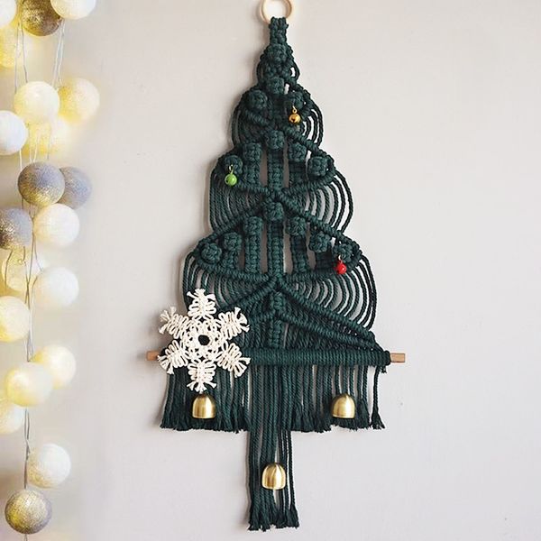 macrame christmas tree wall hanging tapestry handwoven boho decoration bohemian decor for living room kids baby gift
macrame christmas tree wall hanging tapestry handwoven boho decoration bohemian decor for living room kids baby gift