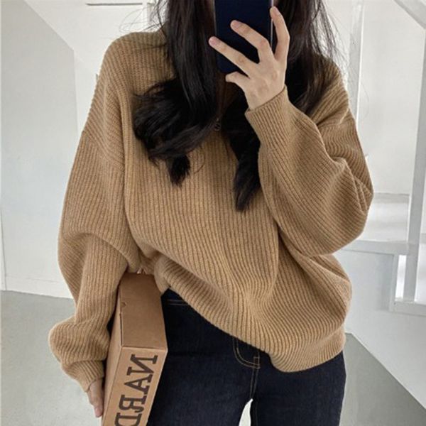 2021 new women sweater thick long sleeve pullover round neck suit for spring autumn young girl oversize knit y1yo, White;black
2021 new women sweater thick long sleeve pullover round neck suit for spring autumn young girl oversize knit y1yo, White;black