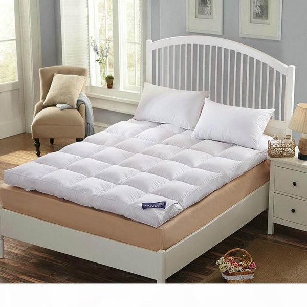 new double layer down-proof fabric bed mattress bed white thickening folding luxury tatami mat feather mattress pad
new double layer down-proof fabric bed mattress bed white thickening folding luxury tatami mat feather mattress pad
