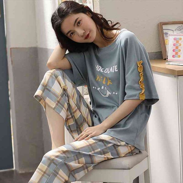summer women pajamas cute cartoon short-sleeved shorts pijamas two-piece ladies loose plus size sleepwear home clothes, Black;red
summer women pajamas cute cartoon short-sleeved shorts pijamas two-piece ladies loose plus size sleepwear home clothes, Black;red
