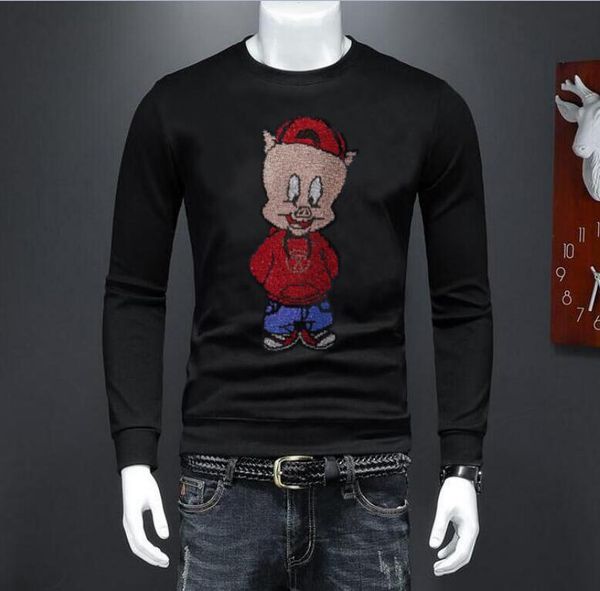 new fashion mens drilling sweatshirt luxury brand designer hoodies casual europe style 028, Black
new fashion mens drilling sweatshirt luxury brand designer hoodies casual europe style 028, Black