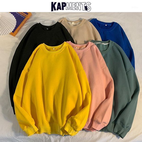 men's hoodies & sweatshirts kapments men harajuku solid pullover 2021 japanese streetwear hip hop sweatshirt male 15 colors korean over, Black
men's hoodies & sweatshirts kapments men harajuku solid pullover 2021 japanese streetwear hip hop sweatshirt male 15 colors korean over, Black