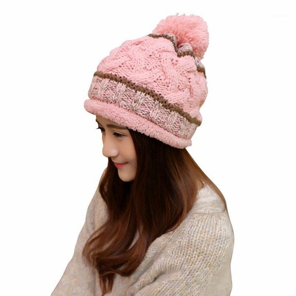 winter warm hairball pom hat for women's hats thick snowboard caps knitted beanies cap wholesale new style1, Blue;gray
winter warm hairball pom hat for women's hats thick snowboard caps knitted beanies cap wholesale new style1, Blue;gray