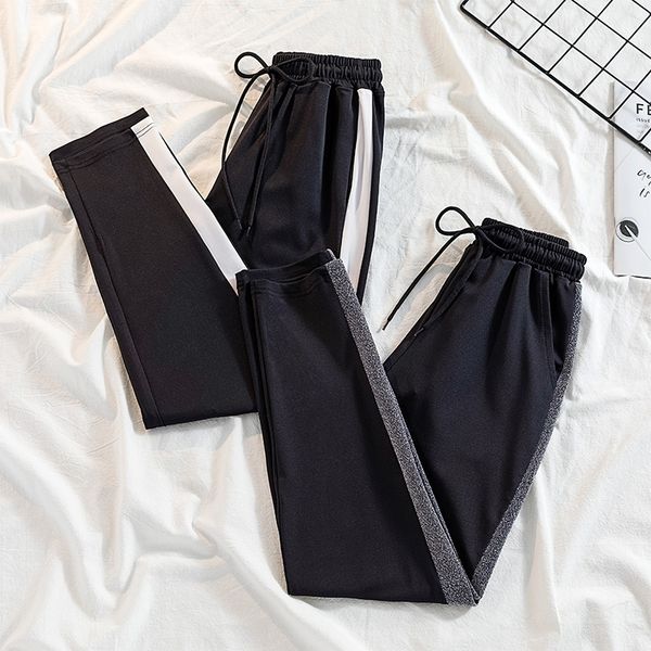 striped pants women harem casual high waist plus size pantalon femme sweatpants female trousers 100kg t200516, Black;white
striped pants women harem casual high waist plus size pantalon femme sweatpants female trousers 100kg t200516, Black;white