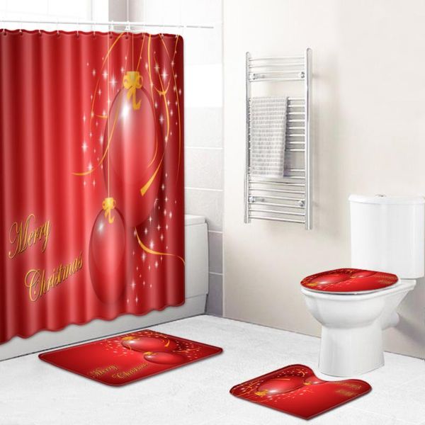 bath mat set curtain christmas toilet cover foot pad non-slip absorbent bathroom kitchen door washable mat soft bath rug carpet
bath mat set curtain christmas toilet cover foot pad non-slip absorbent bathroom kitchen door washable mat soft bath rug carpet