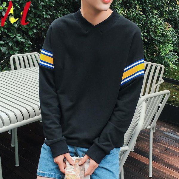 manvalue spring and autumn men's o-neck guard clothes stitching men's fashion long-sleeved hoodies1, Black
manvalue spring and autumn men's o-neck guard clothes stitching men's fashion long-sleeved hoodies1, Black